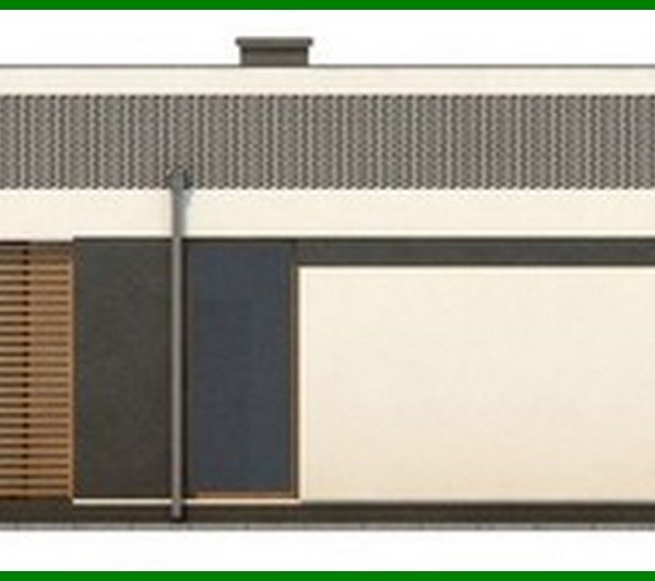 1007. Modern house with a comfortable patio