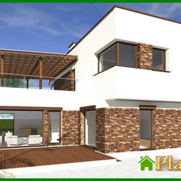 507. Project of a chic house with three huge bedrooms