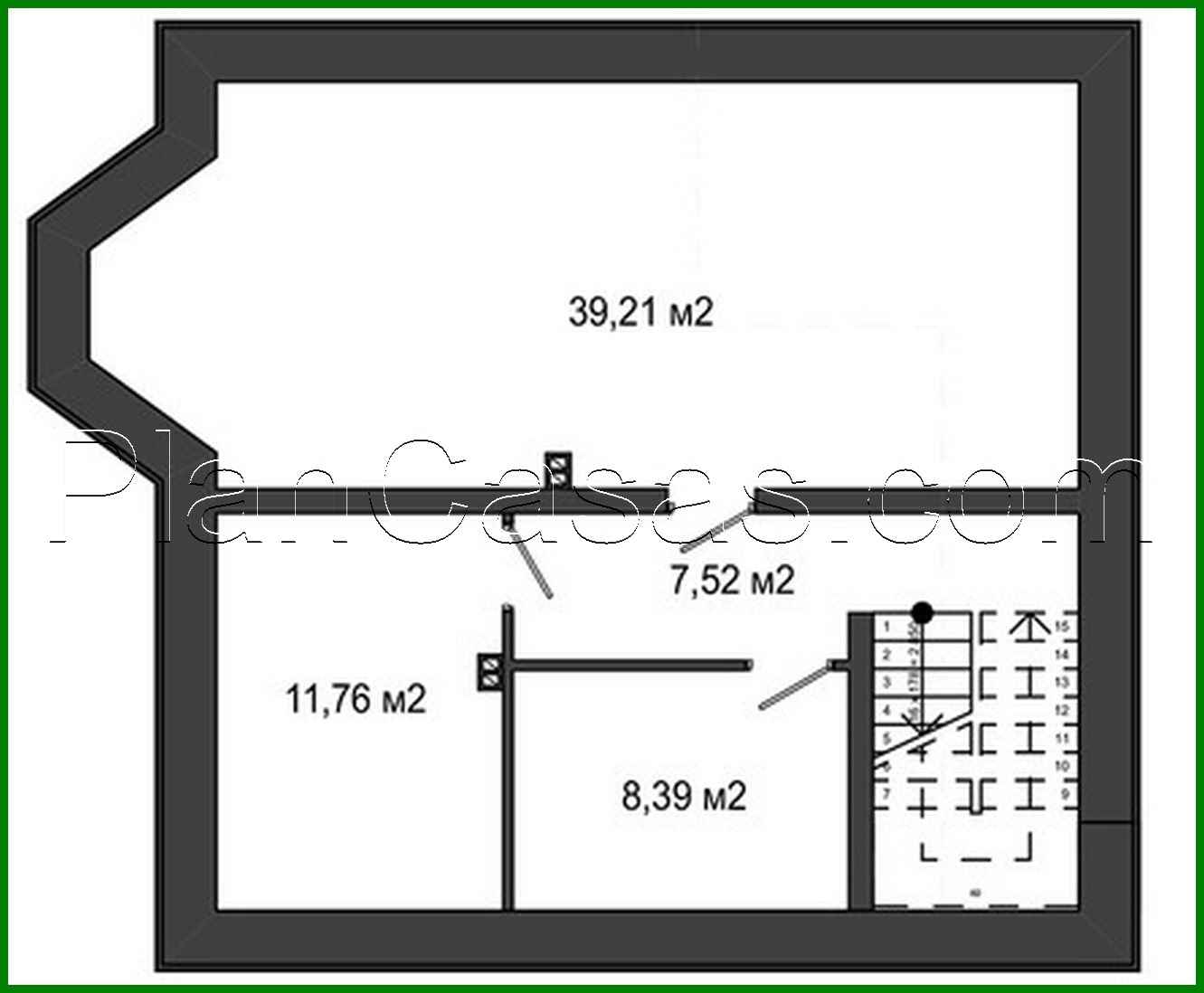 509. Amazing two-story house with bay window and built-in garage