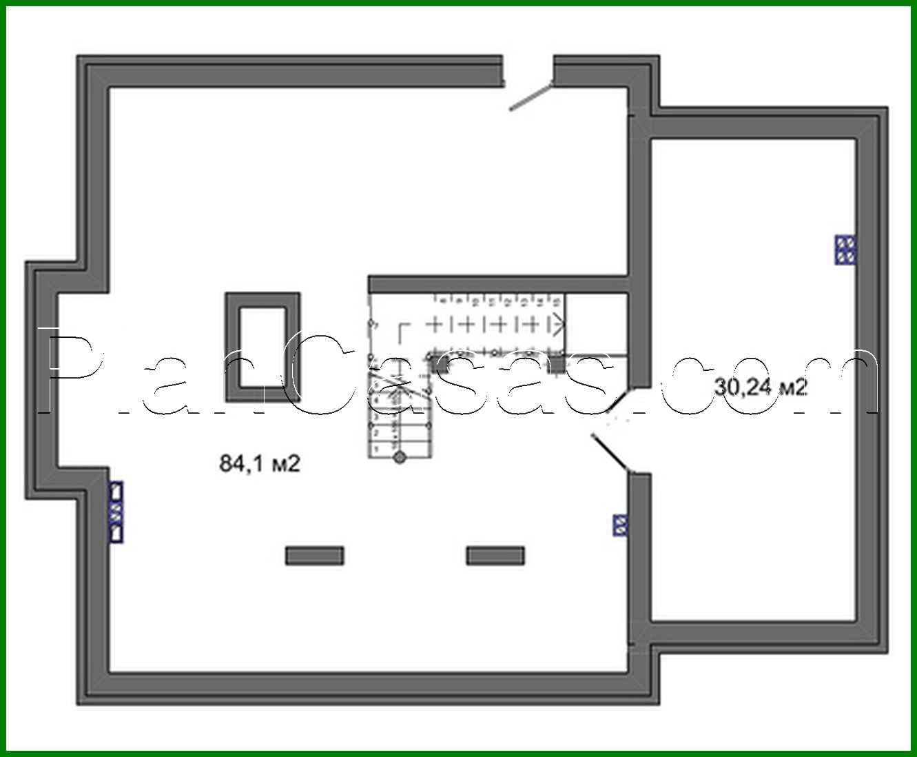 512. Project of a colorful attic house filled with sun
