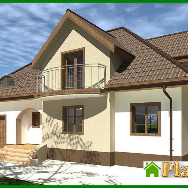 525. Spectacular residential building with an original roof