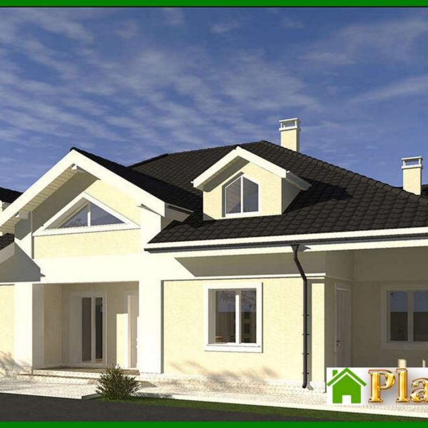 532. The project of a spacious house for a large family with an area of 248 square meters