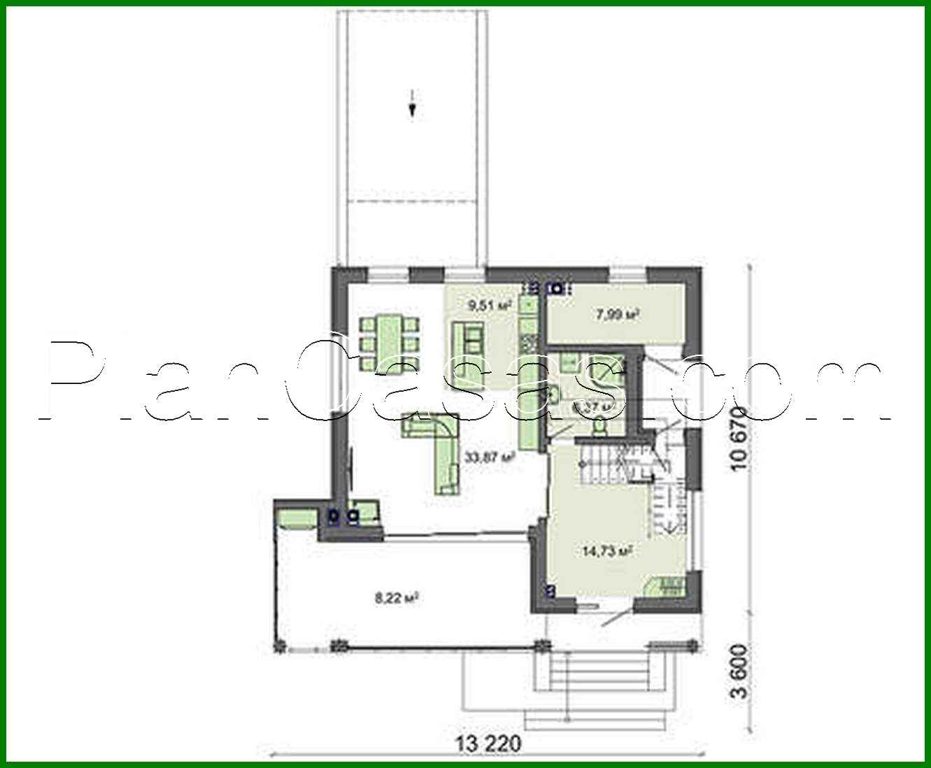 534. Two-story cottage with an underground garage