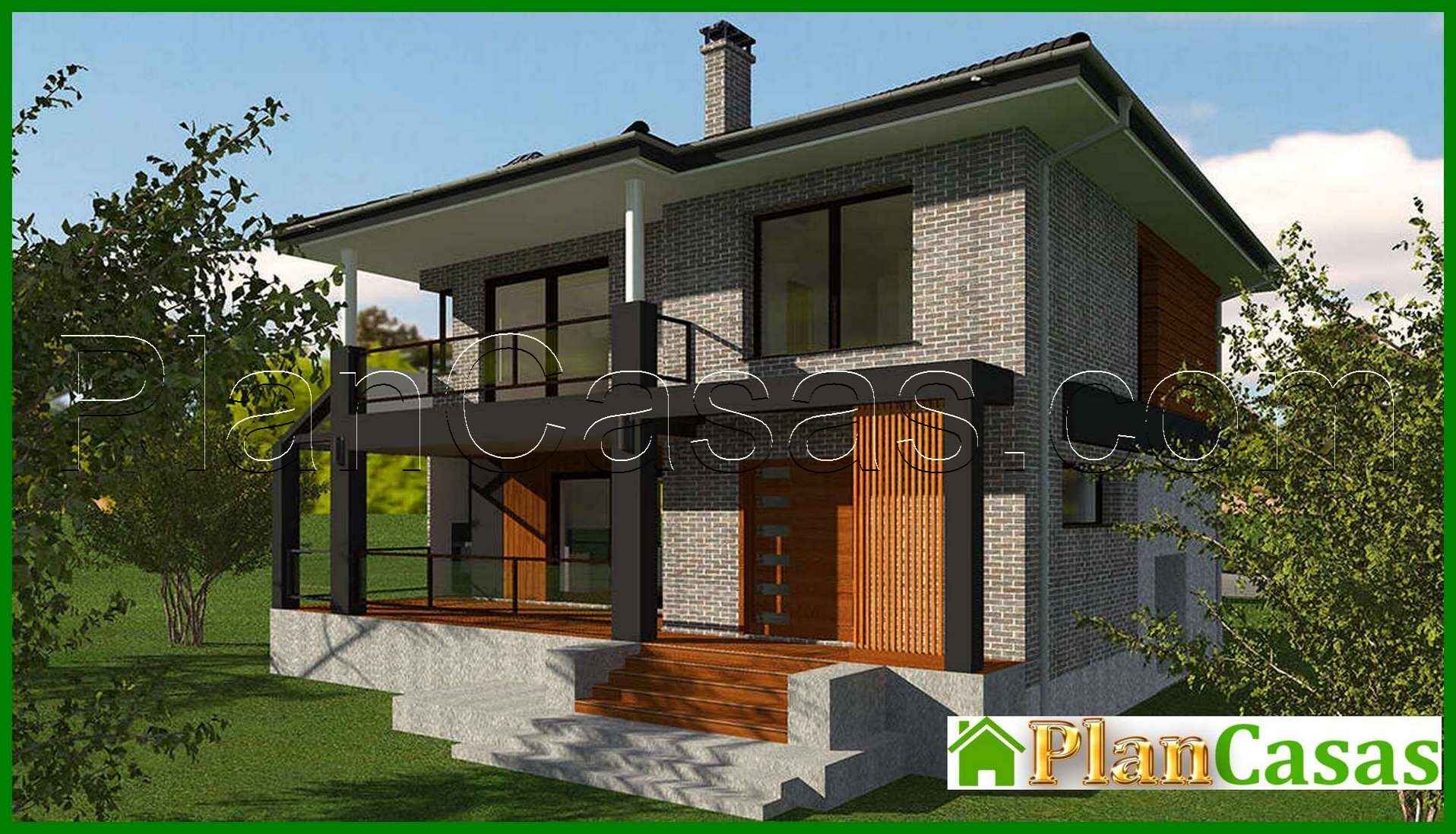 534. Two-story cottage with an underground garage