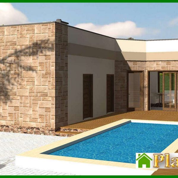 545. Beautiful small house with pool