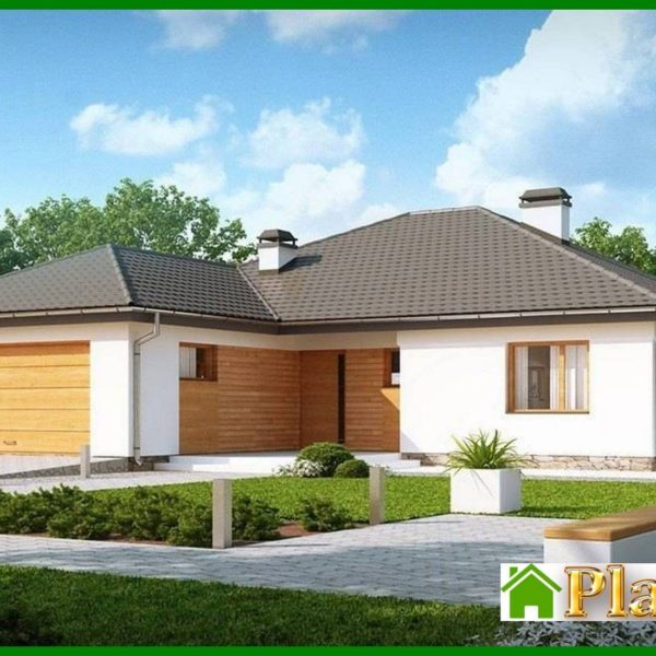 608. House project with frontal garage 608. House project with frontal garage