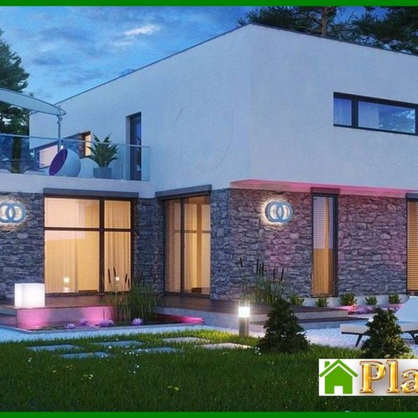 641. The project of a large mansion in the Art Nouveau style 641. The project of a large mansion in the Art Nouveau style