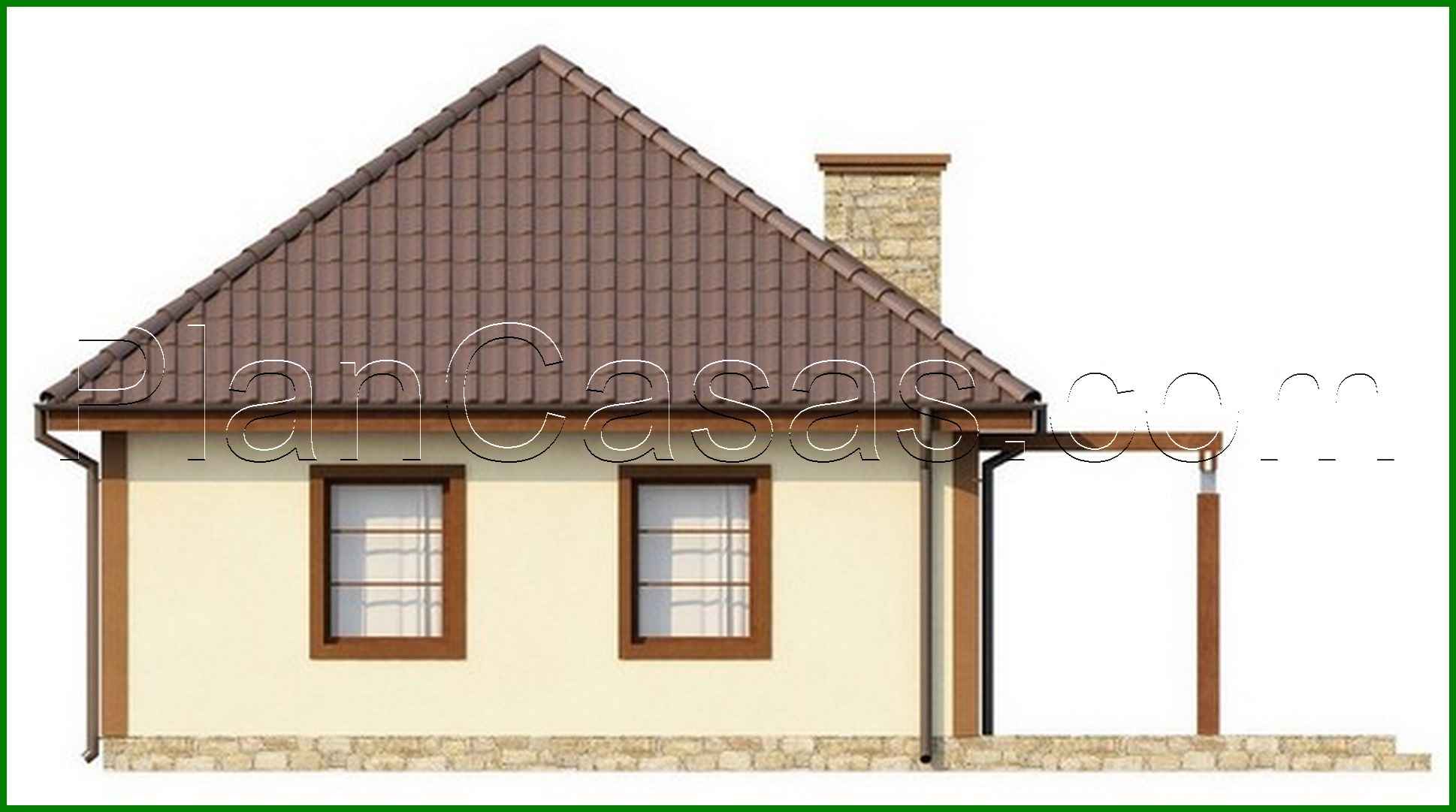 695. Small house 50 m2