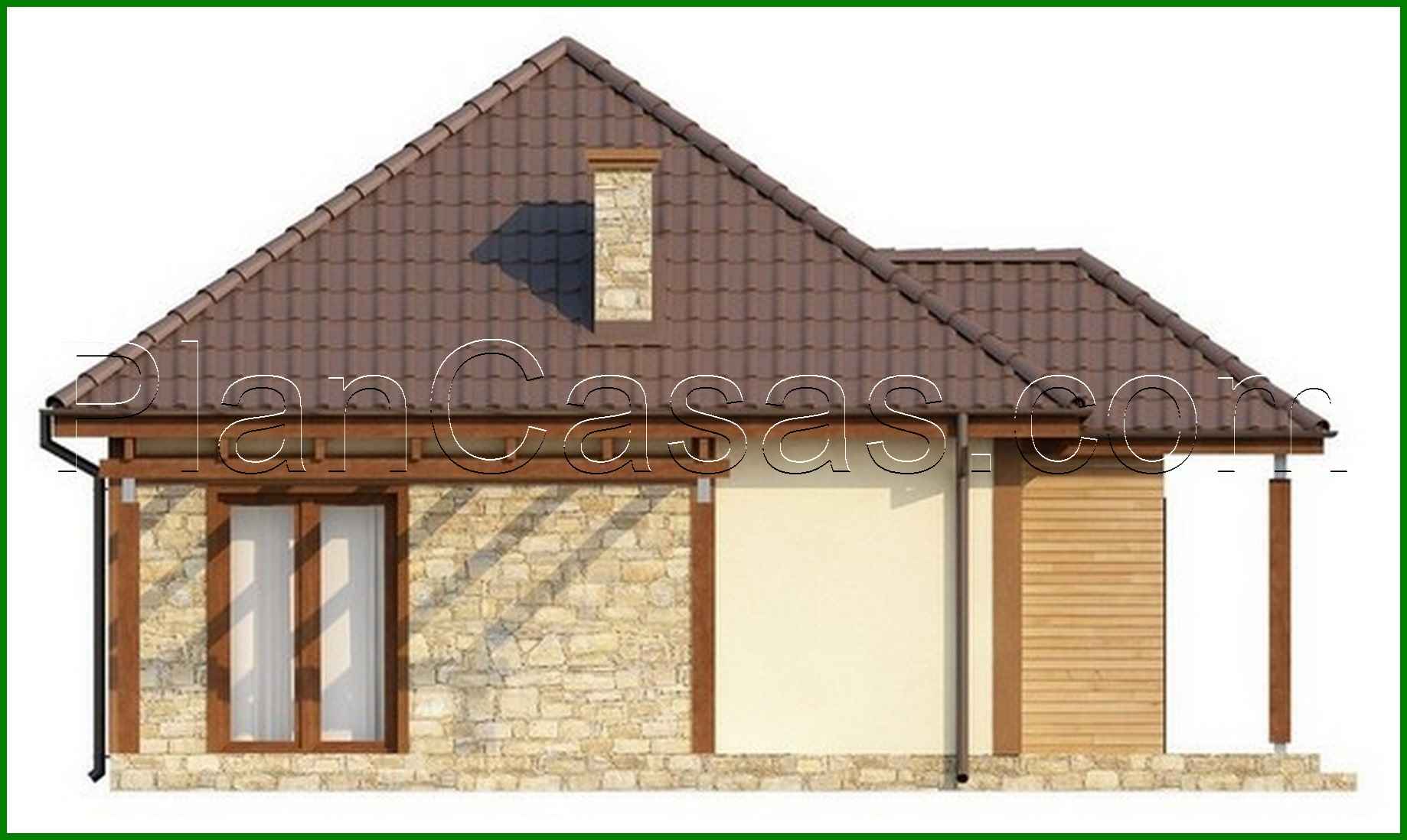 695. Small house 50 m2