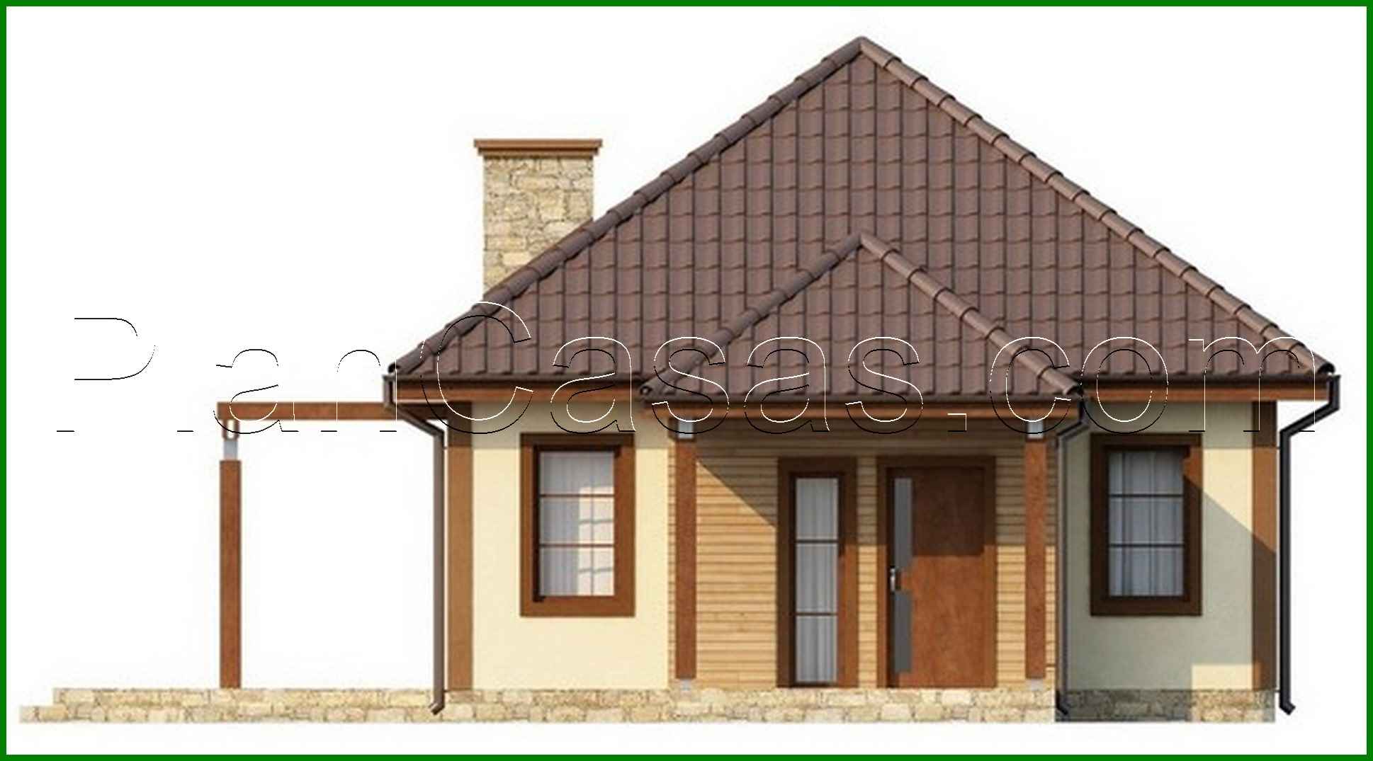 695. Small house 50 m2