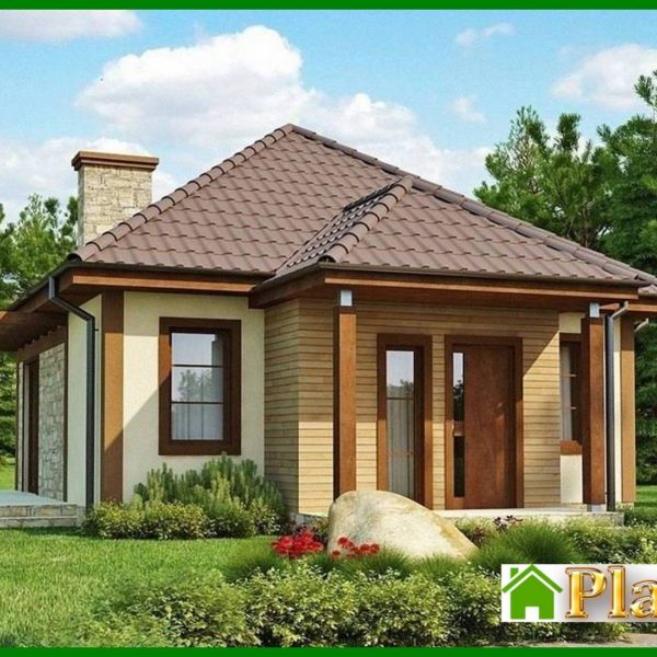 695. Small house 50 m2