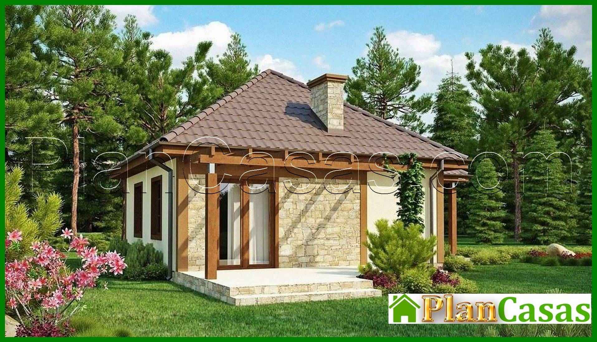 695. Small house 50 m2