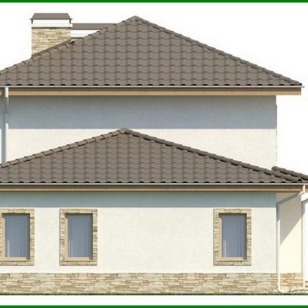 696. Manor project with side terrace