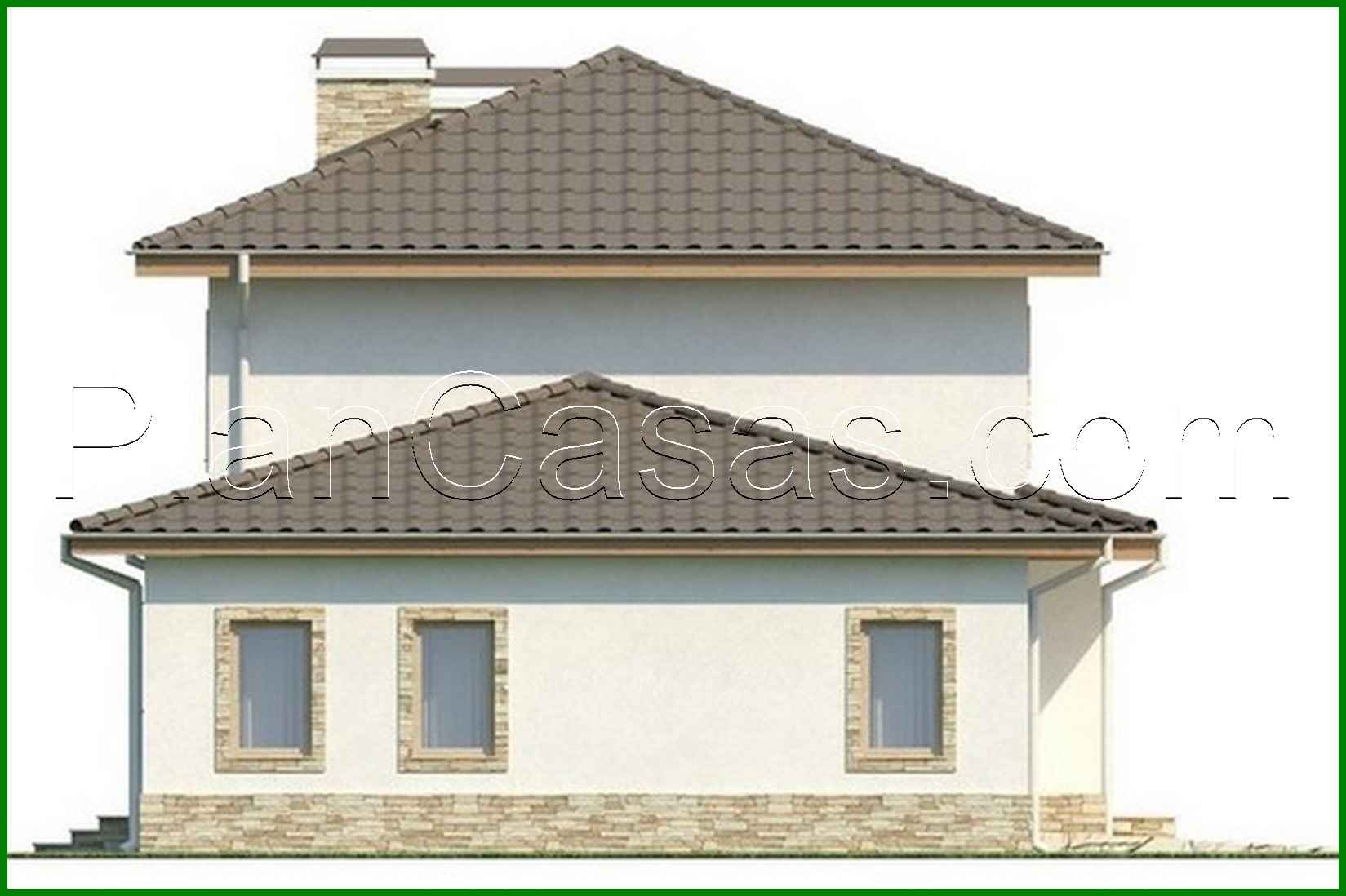 696. Manor project with side terrace