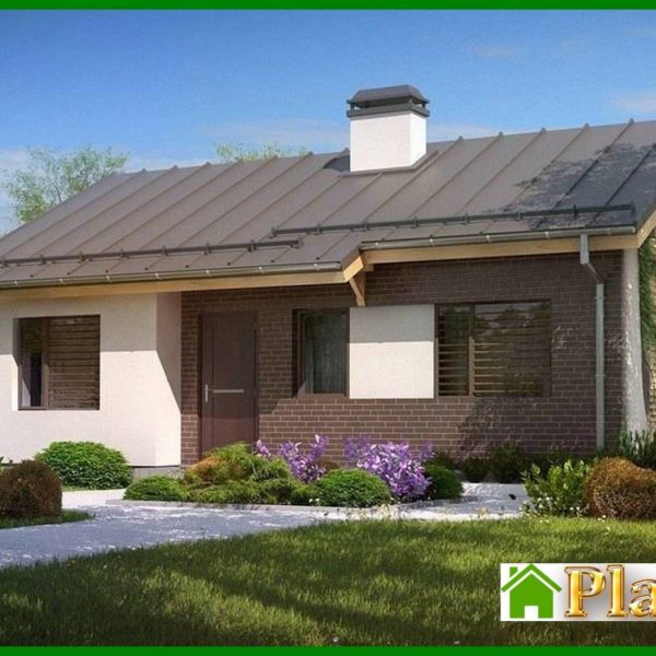 709. The project of a simple inexpensive one-story house