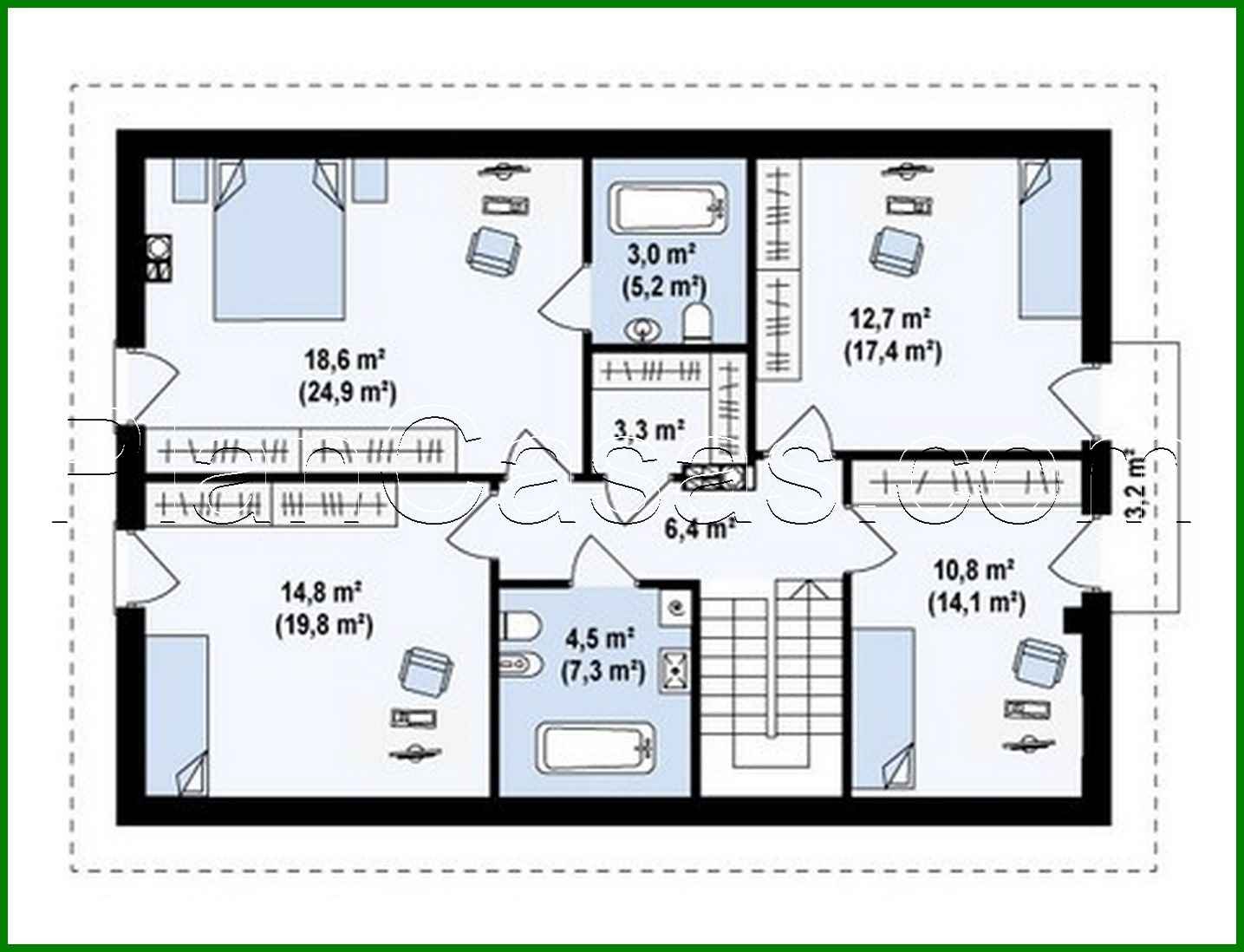 807. House project with an attic, a large technical room and an office