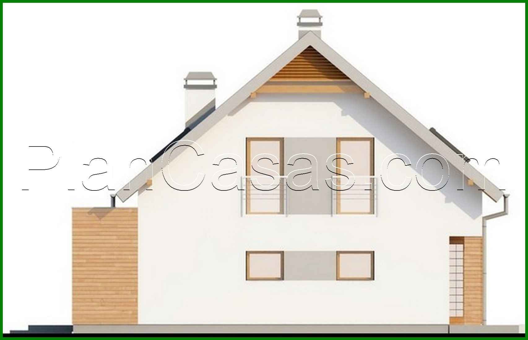 807. House project with an attic, a large technical room and an office