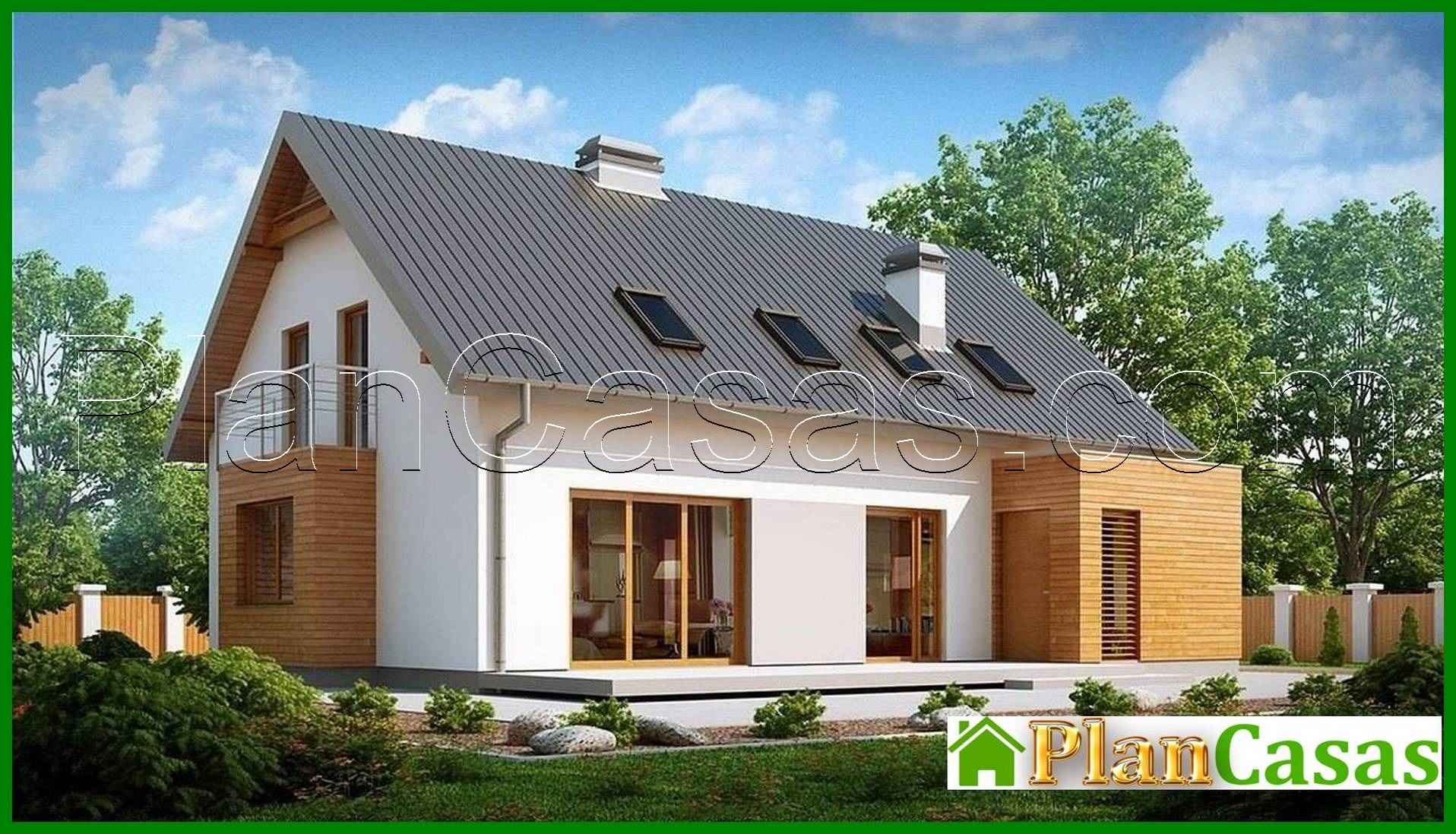 807. House project with an attic, a large technical room and an office