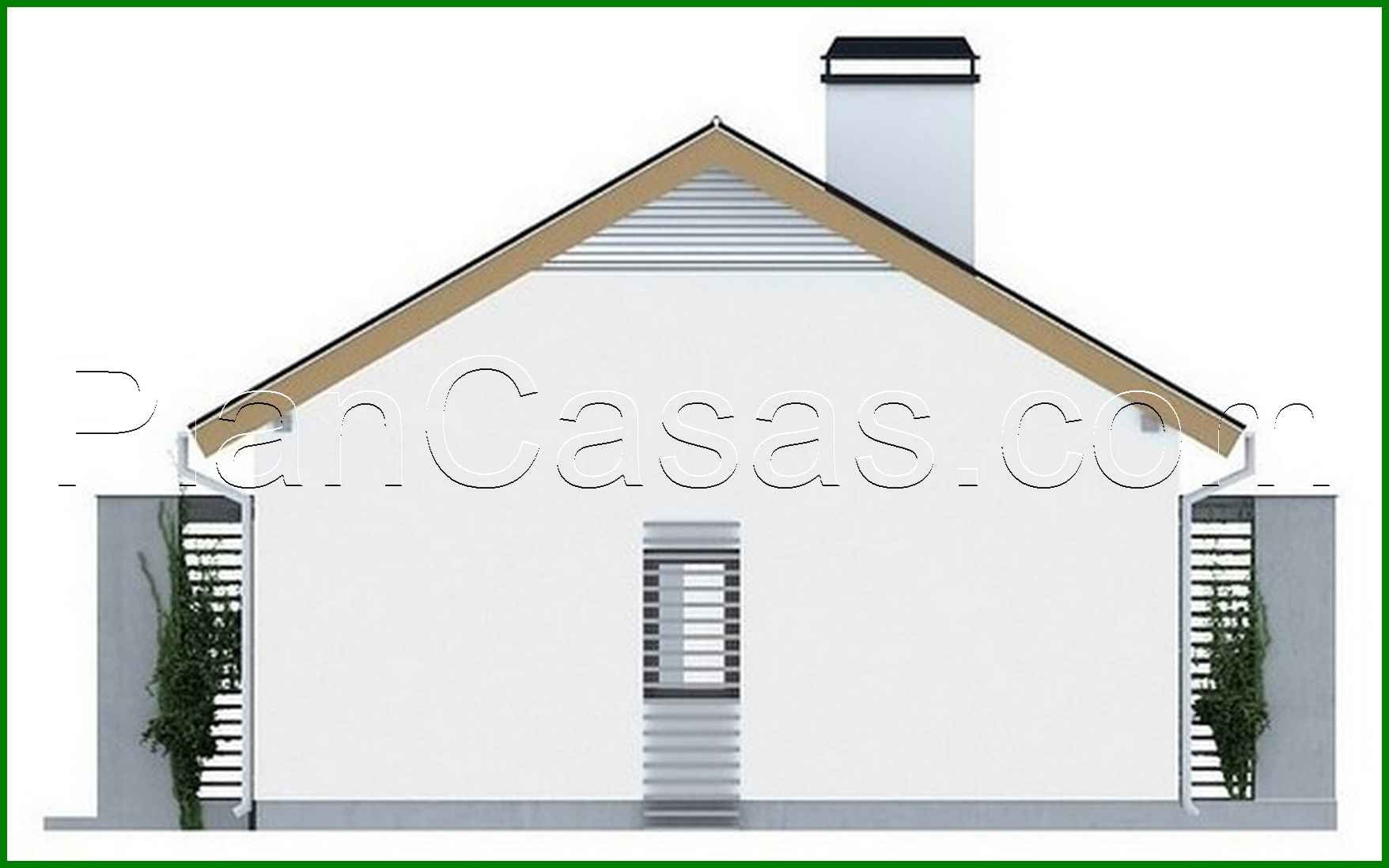 815. Project of a classic house of modern layout