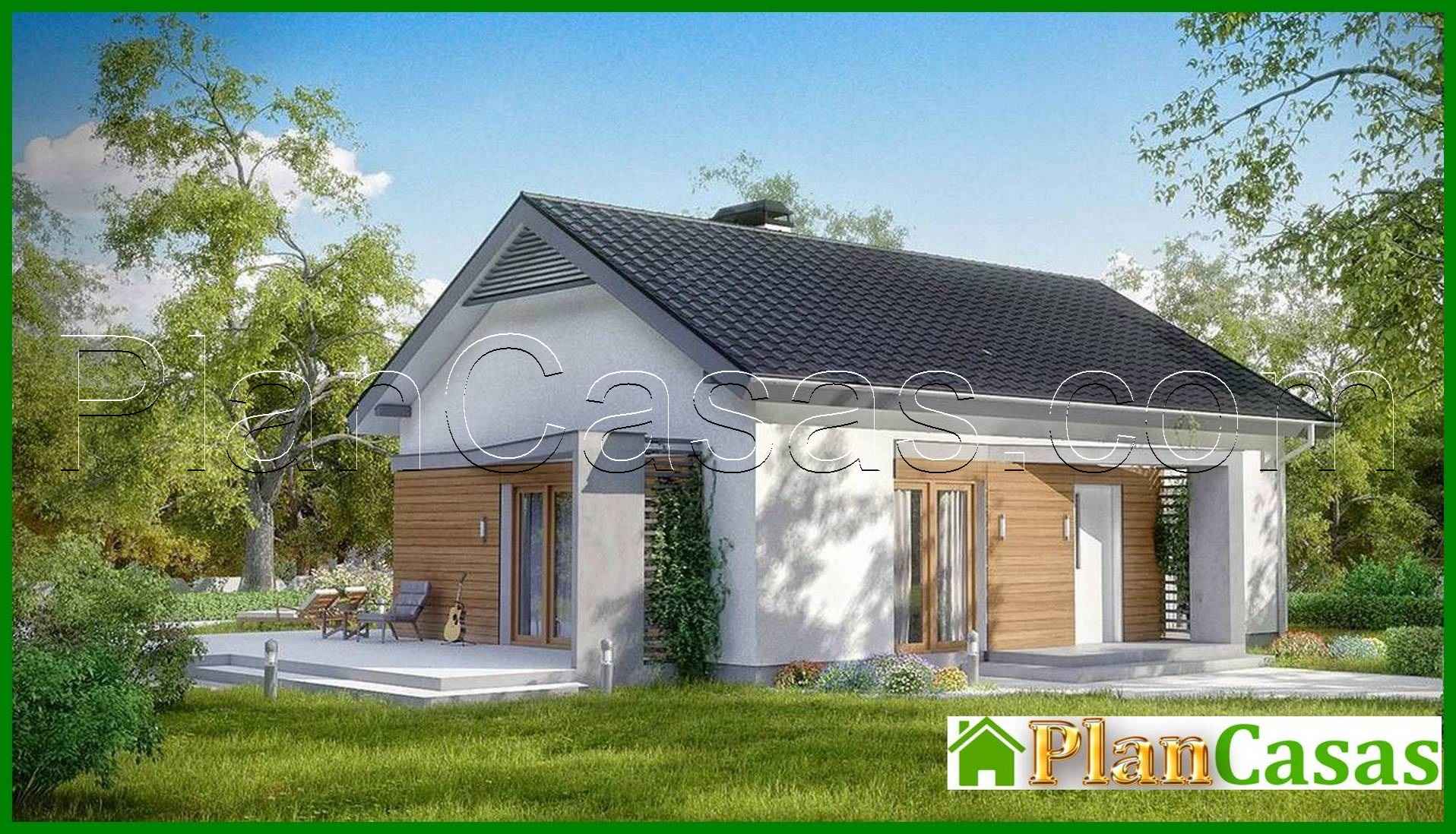 815. Project of a classic house of modern layout