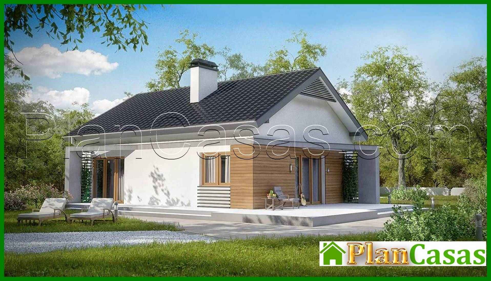 815. Project of a classic house of modern layout