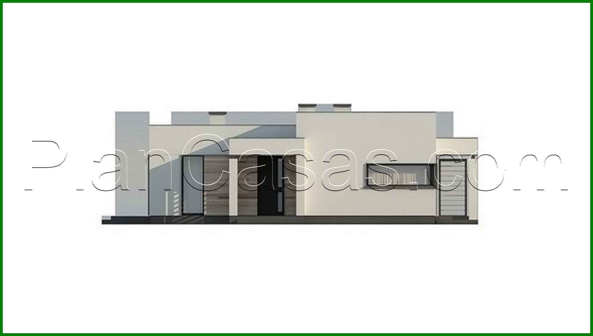 883. The project of a stylish house with an area of 102 square meters. m for a small family
