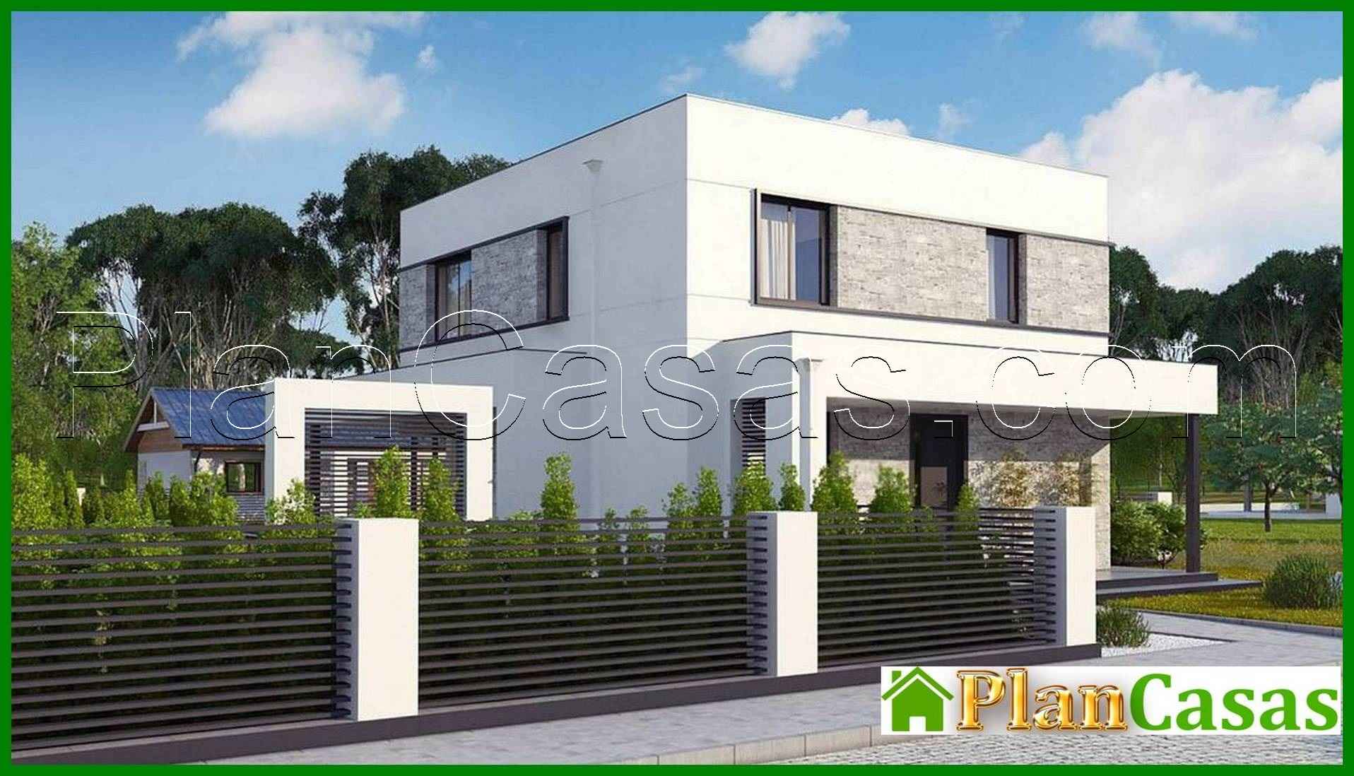 899. Project of a two-story cottage on 133 square meters. m with four bedrooms and three bathrooms