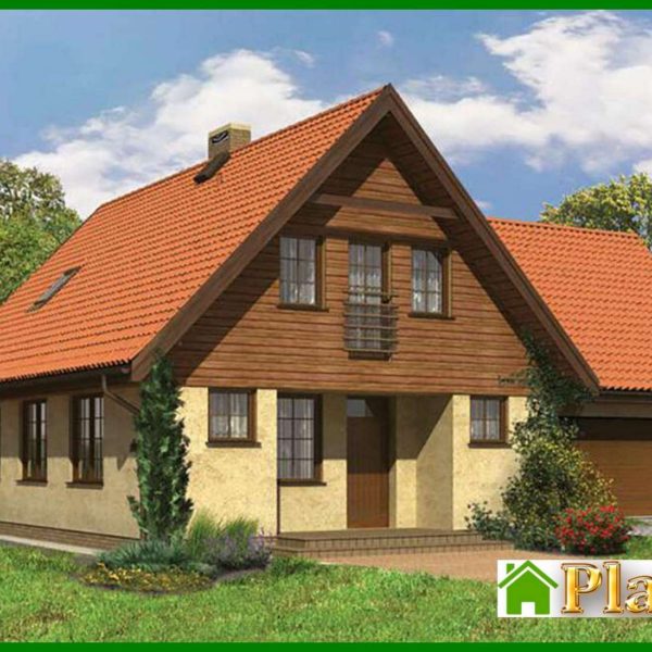 905. Beautiful house under a high roof