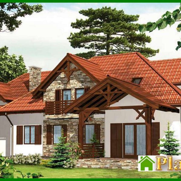 917. Beautifully decorated apartment building