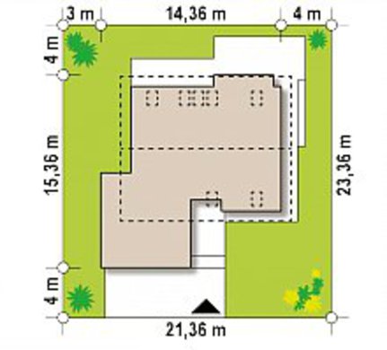 920. Two-storey cottage with an area of ​​more than 200 m2