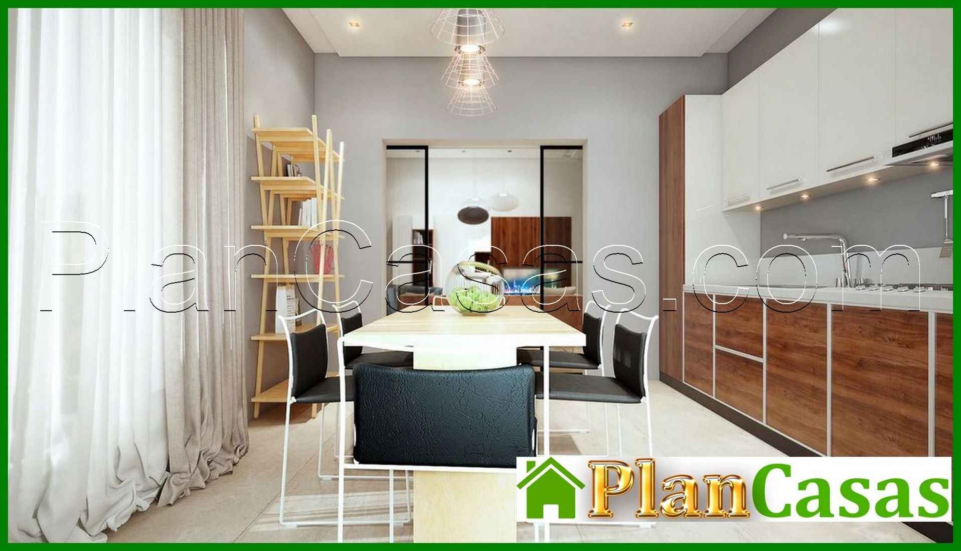 922. Plan of an attractive mansion for three families