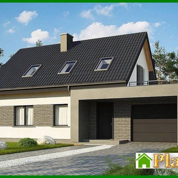 924. Interesting project with a large terrace above the garage