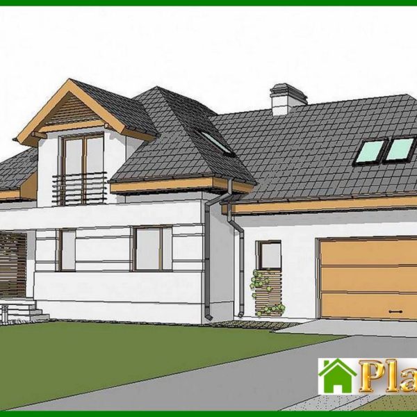 927. Comfortable house with a spacious attic