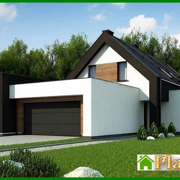 936. Project for the construction of a compact house for a narrow plot