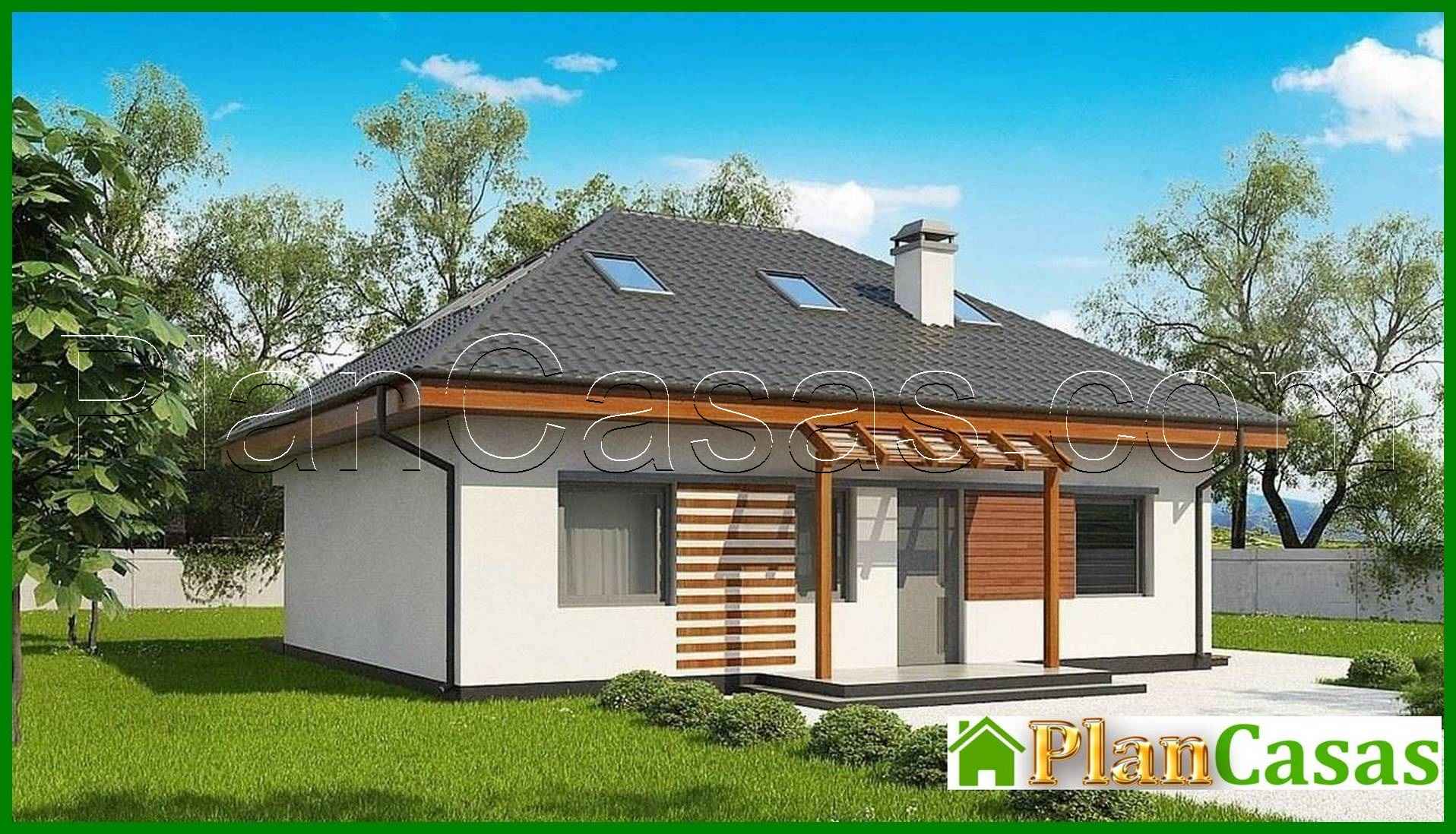 941. The classic project of a country house 10 to 12