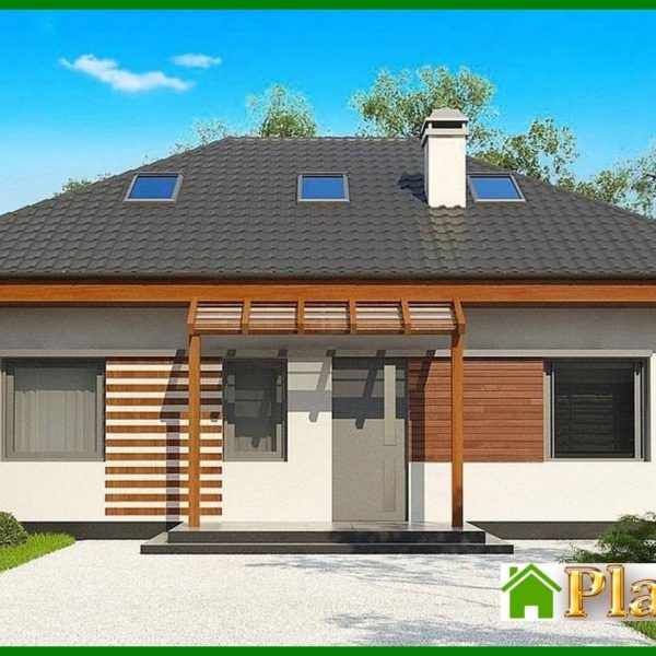 941. The classic project of a country house 10 to 12