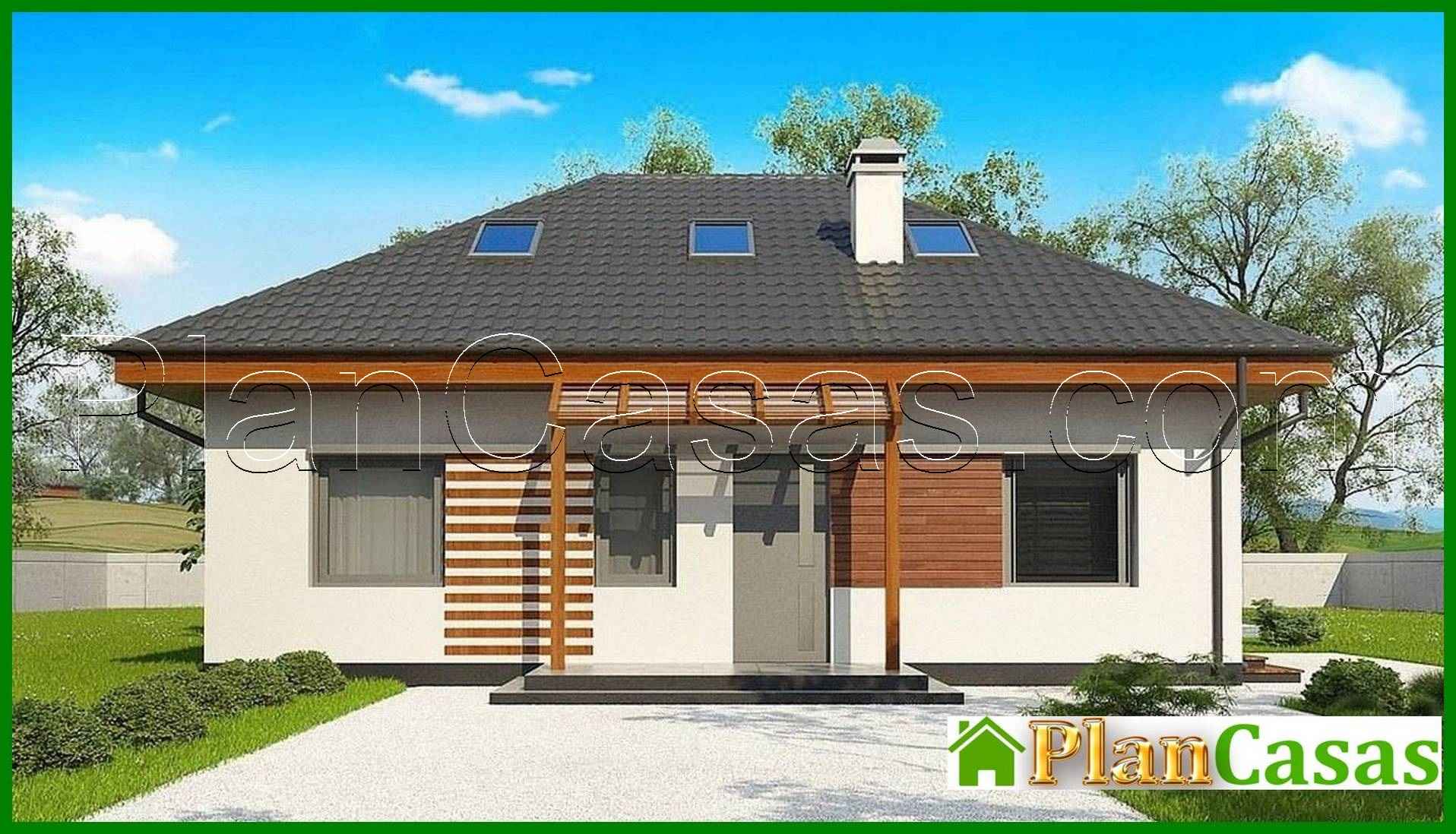 941. The classic project of a country house 10 to 12