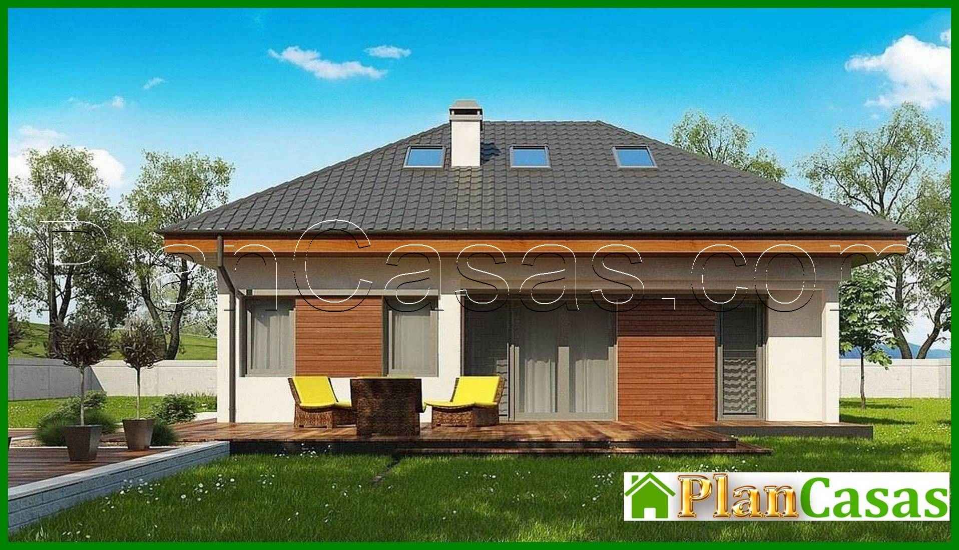 941. The classic project of a country house 10 to 12