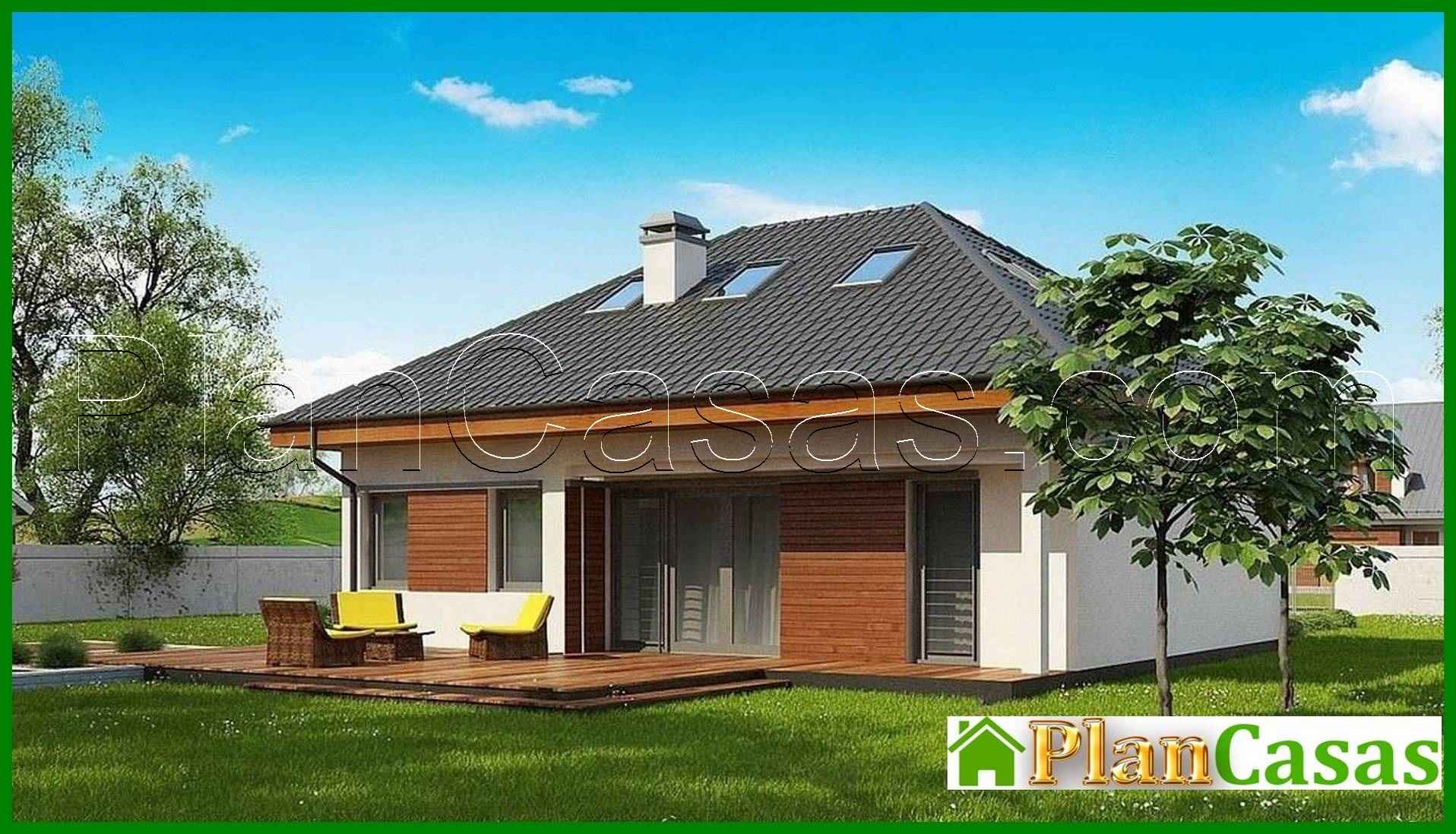 941. The classic project of a country house 10 to 12