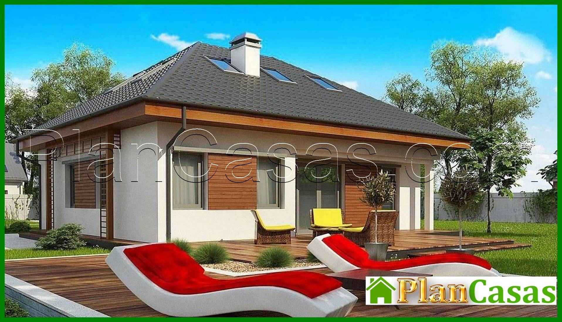 941. The classic project of a country house 10 to 12