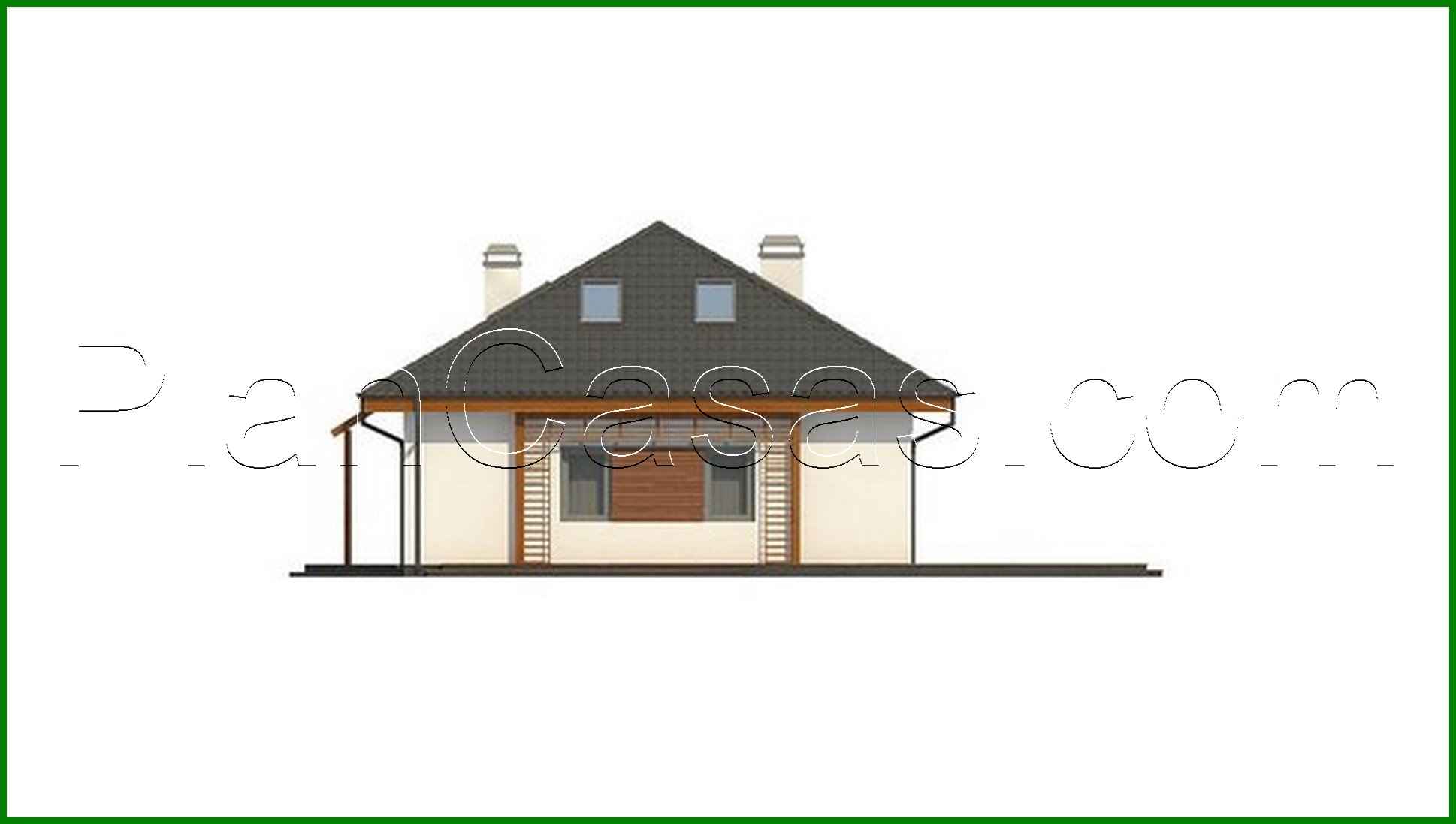 941. The classic project of a country house 10 to 12