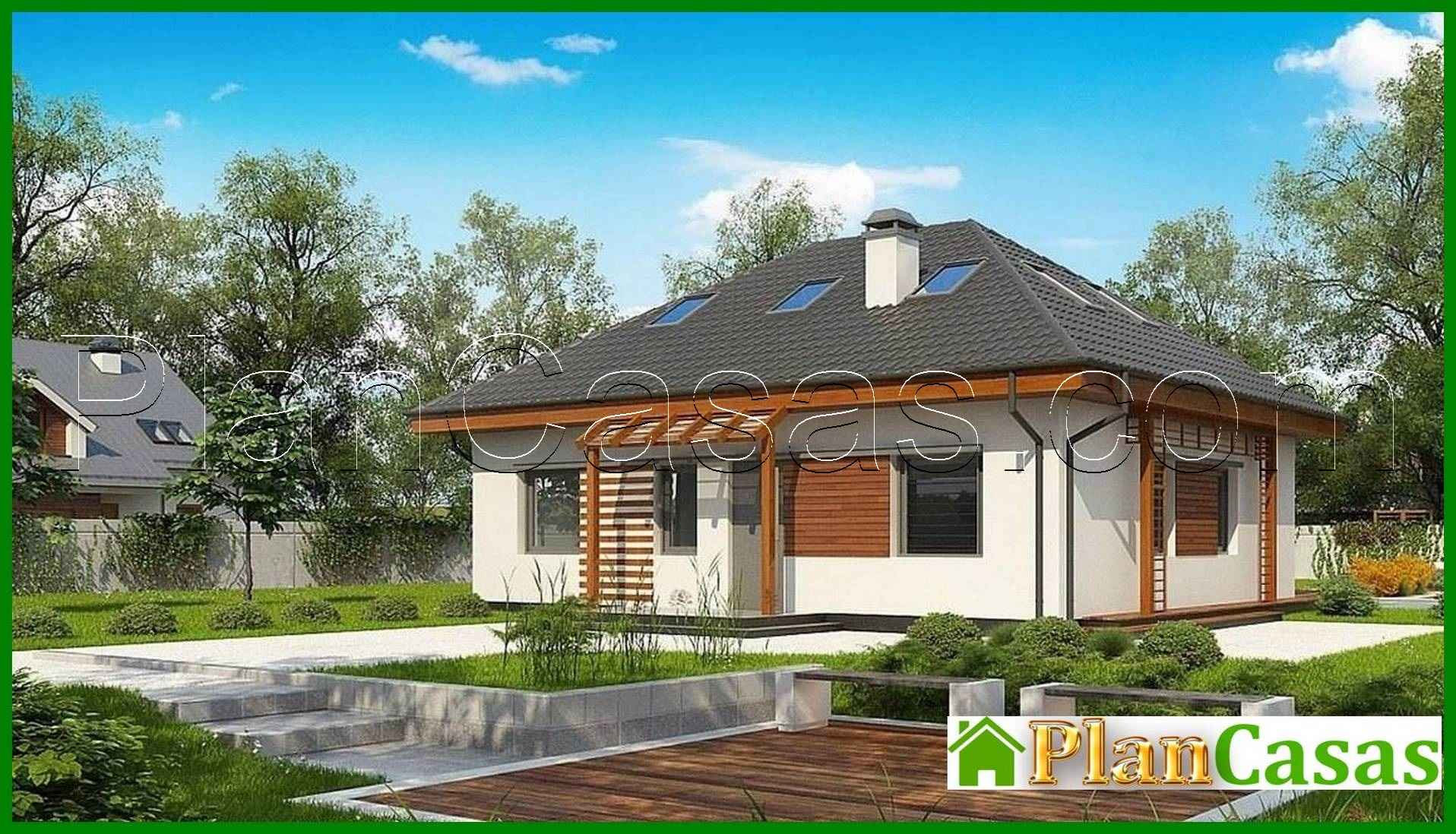 941. The classic project of a country house 10 to 12