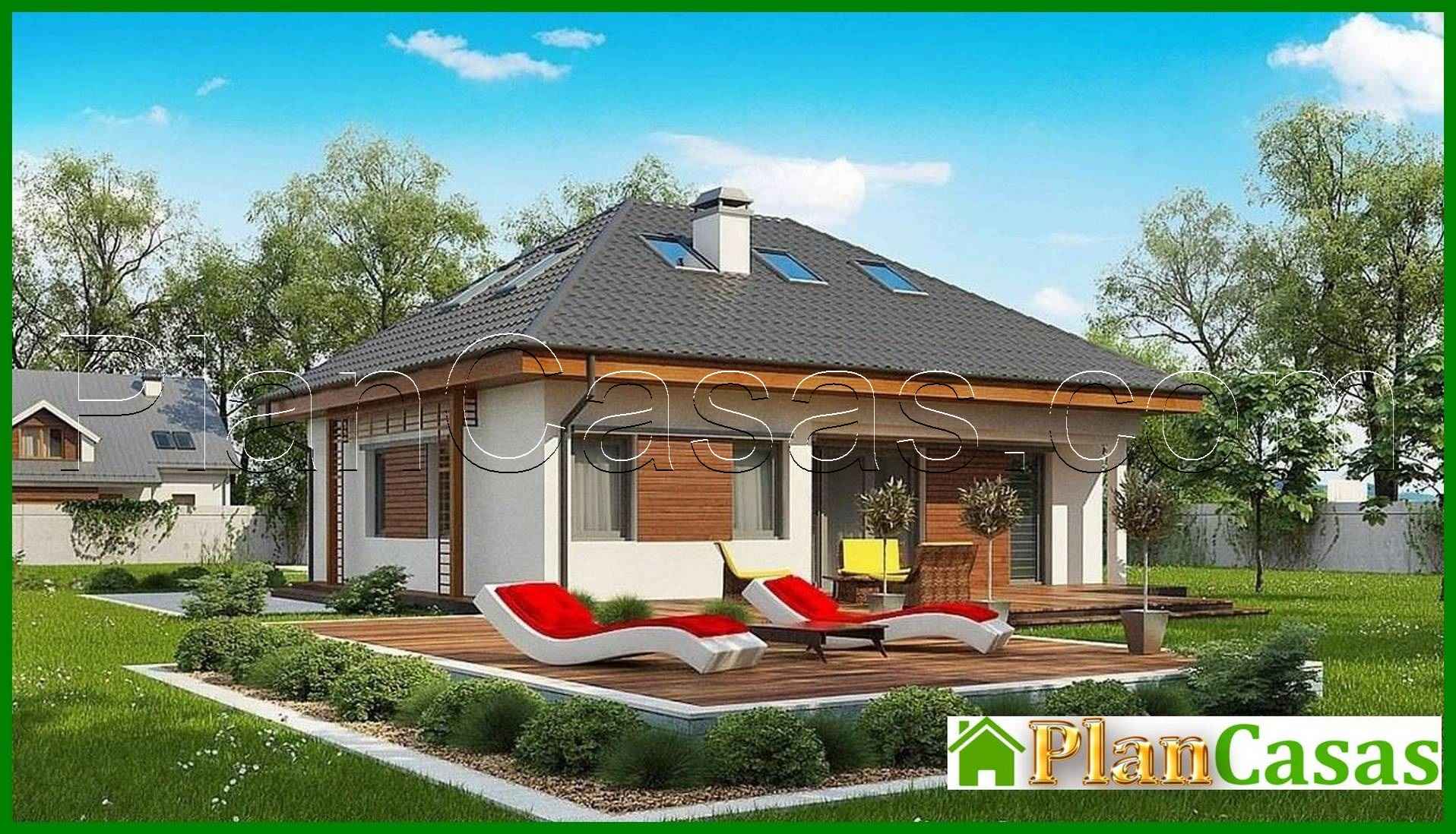 941. The classic project of a country house 10 to 12