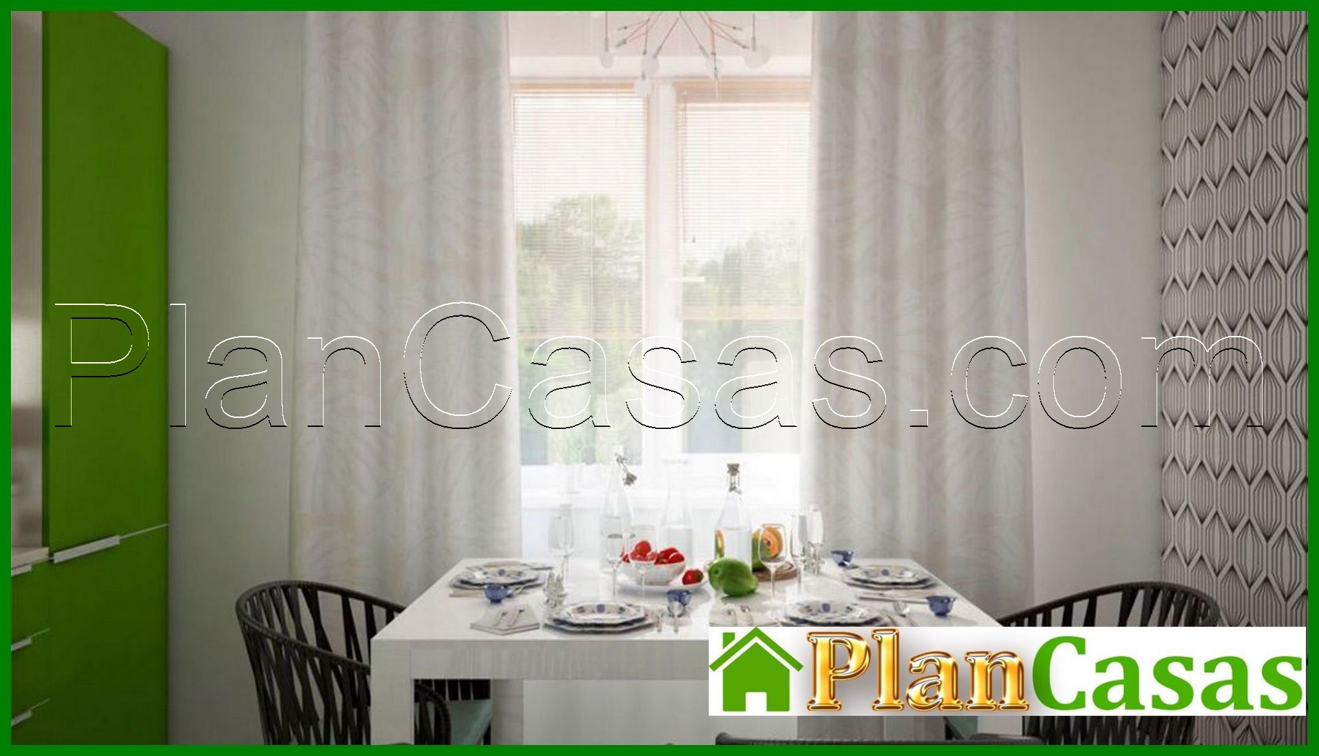 944. Project of a small pretty two-story house with an area of up to 80 m²