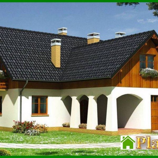 966. Two-floor apartment building with luxurious master apartments