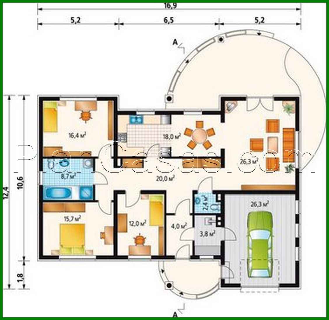 969. A beautiful house project