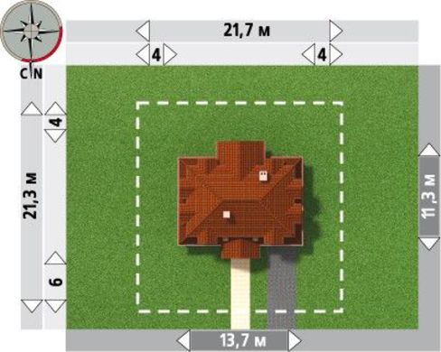 981. Two-story estate for eight bedrooms