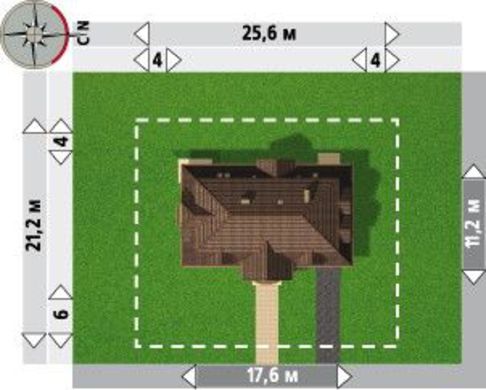989. Stylish two-story building with six private rooms