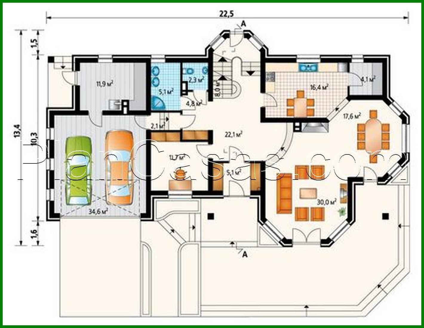 990. Big mansion project