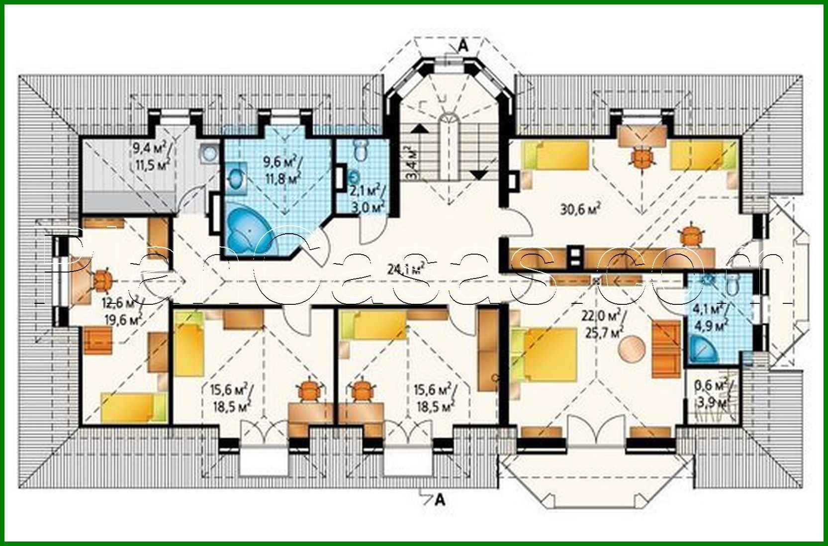 990. Big mansion project